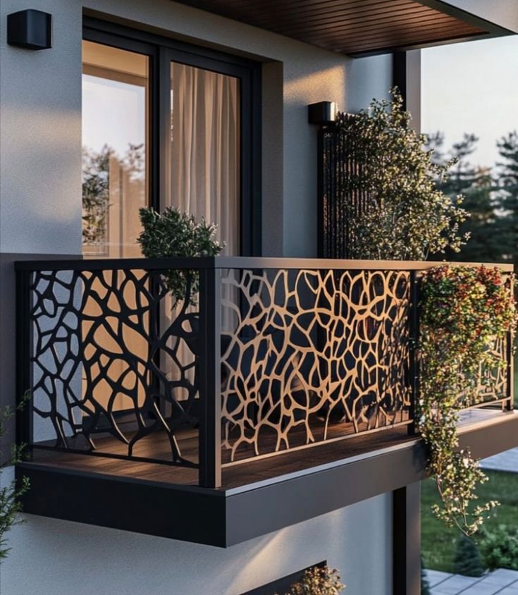 Terrace Glass Railing